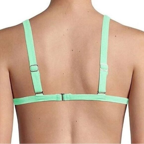 NEW Peixoto Tina Plunge Pool Bikini Top in Strawberry Mint, Size XL - Picture 2 of 9